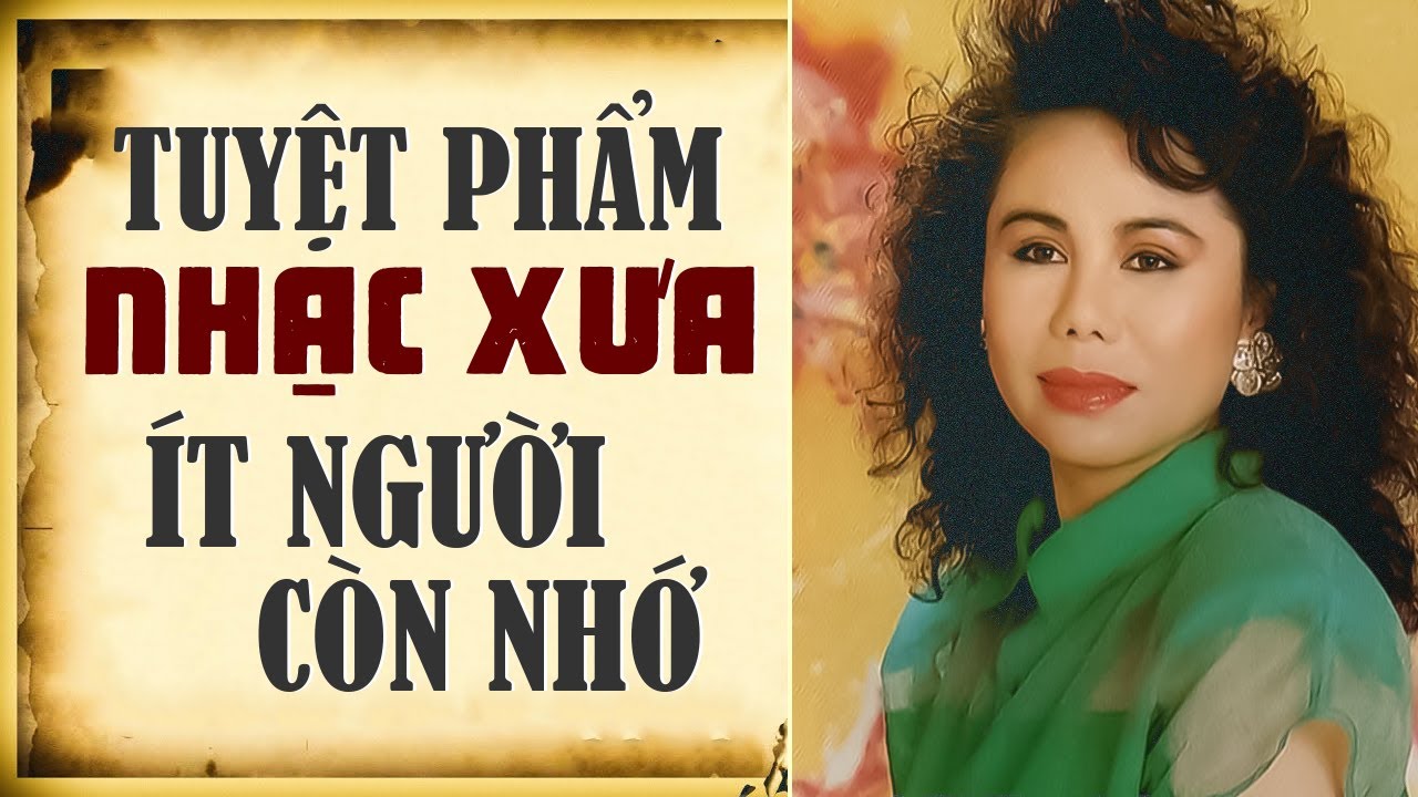 Tuyệt Phẩm Nhạc Xưa ÍT NGƯỜI CÒN NHỚ - LK Nhạc Vàng Bolero Hải Ngoại Xưa Chọn Lọc Cực Hay