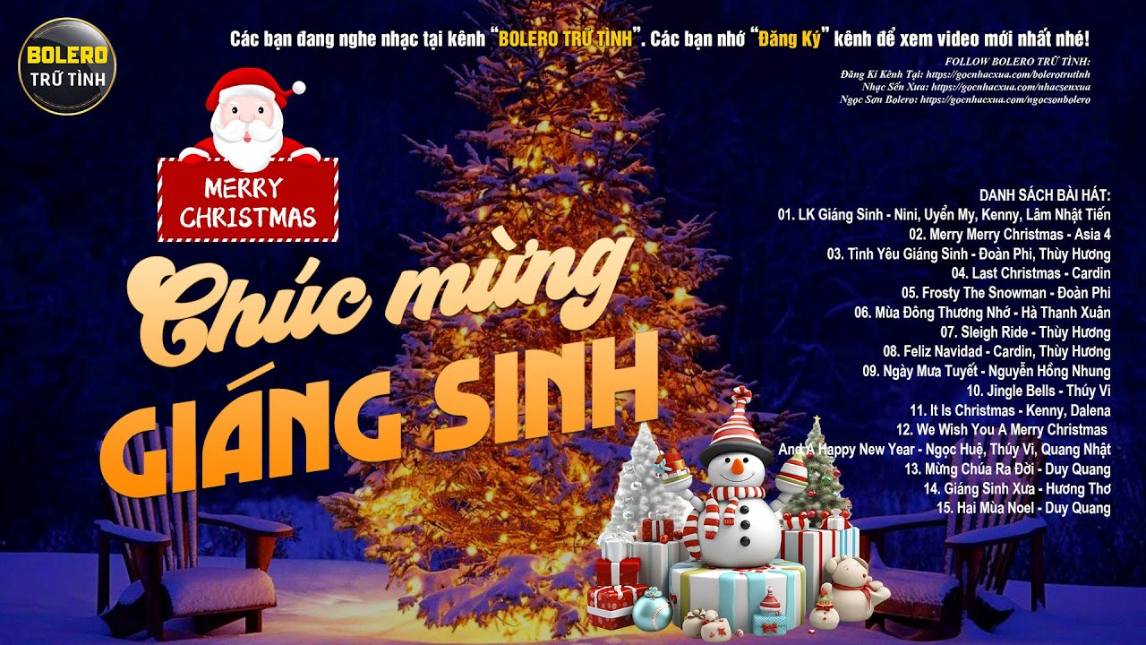 LK Giáng Sinh, Merry Merry Christmas | Giáng Sinh Sôi Động Cực Hay | Nhạc Giáng Sinh Hải Ngoại