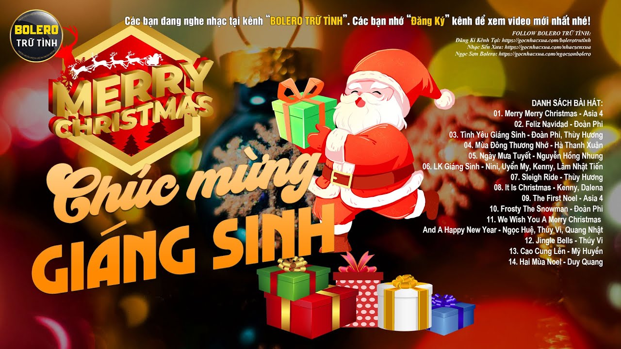 Merry Merry Christmas, Feliz Navidad, Tình Yêu Giáng Sinh - NHẠC GIÁNG SINH HAY NHẤT MỌI THỜI ĐẠI