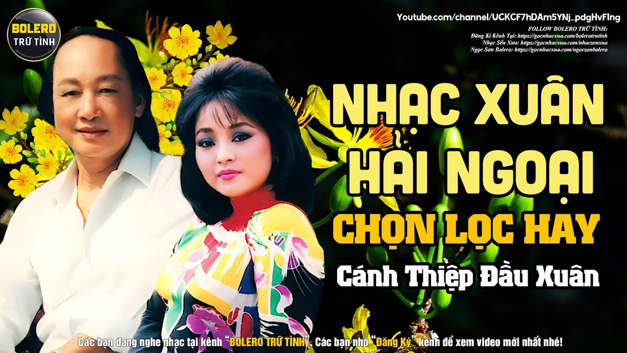 NHẠC XUÂN HẢI NGOẠI - DANH CA NỔI TIẾNG - LK XUÂN NÀY CON KHÔNG VỀ, MÙA XUÂN LÁ KHÔ, CẢM ƠN...