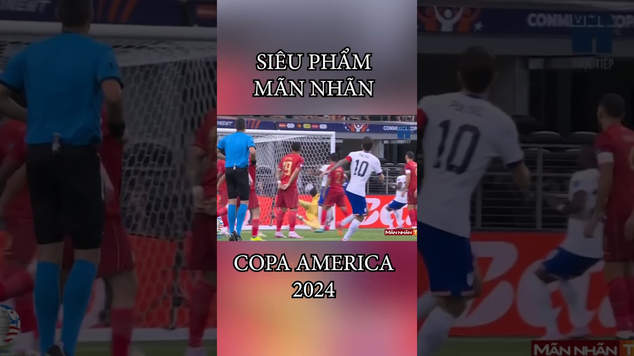 Siêu Phẩm Cầu Vòng Mãn Nhãn | Mỹ - Bolivia | Copa America 2024 #shorts