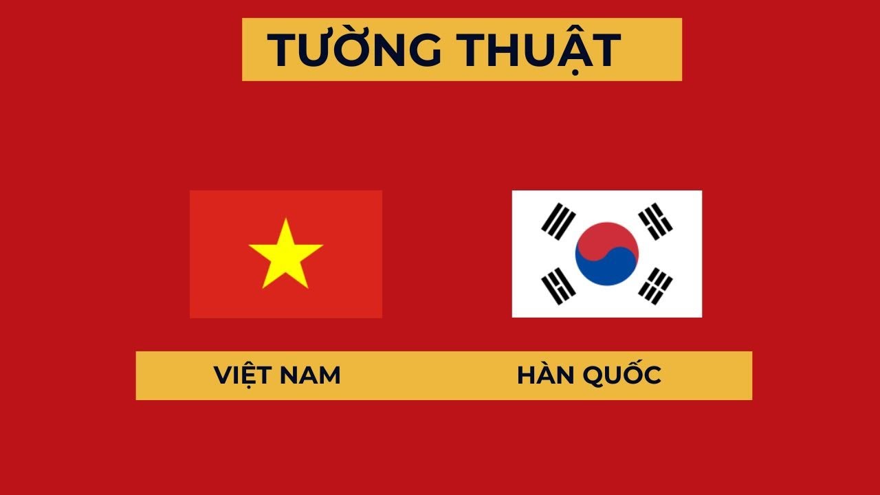 VIỆT NAM - HÀN QUỐC | ĐỐI THỦ MẠNH CĂNG MÌNH TRƯỚC VIỆT NAM