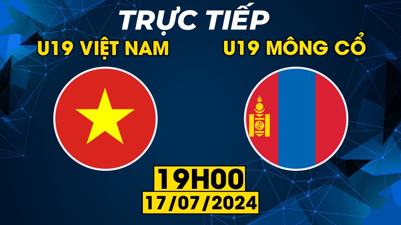 🔴U19 Việt Nam - U19 Mông Cổ | Vó Ngựa Mông Cổ Thêm Một Lần Nữa Bị Việt Nam Bón Hành