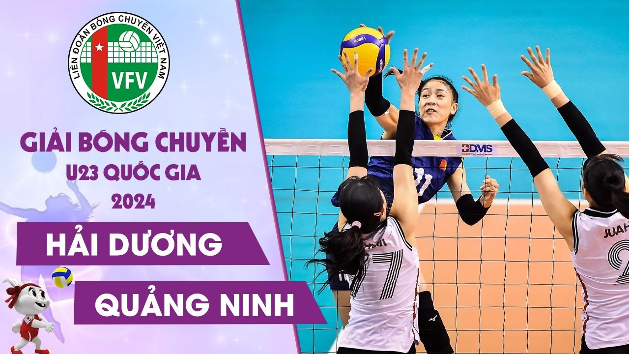 🔴Trực Tiếp | HẢI DƯƠNG vs QUẢNG NINH | Giải Vô Địch Bóng Chuyền U23 Quốc Gia Năm 2024