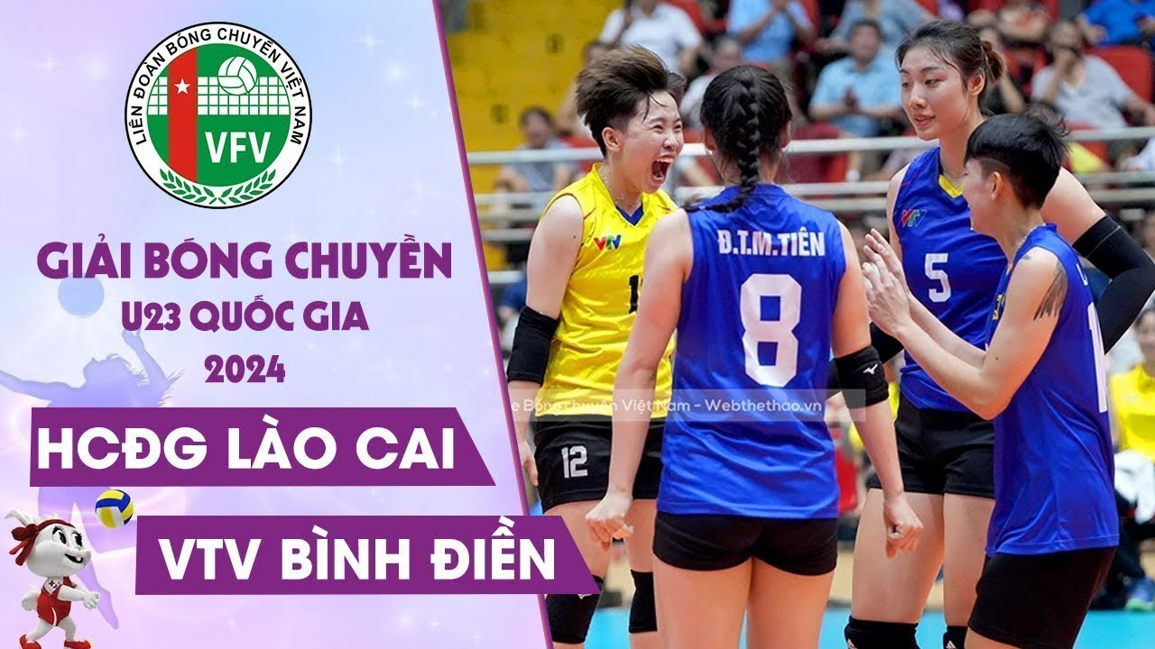 Full HD | HCĐG LÀO CAI vs VTV BÌNH ĐIỀN LONG AN | Giải Vô Địch Bóng Chuyền U23 Quốc Gia Năm 2024