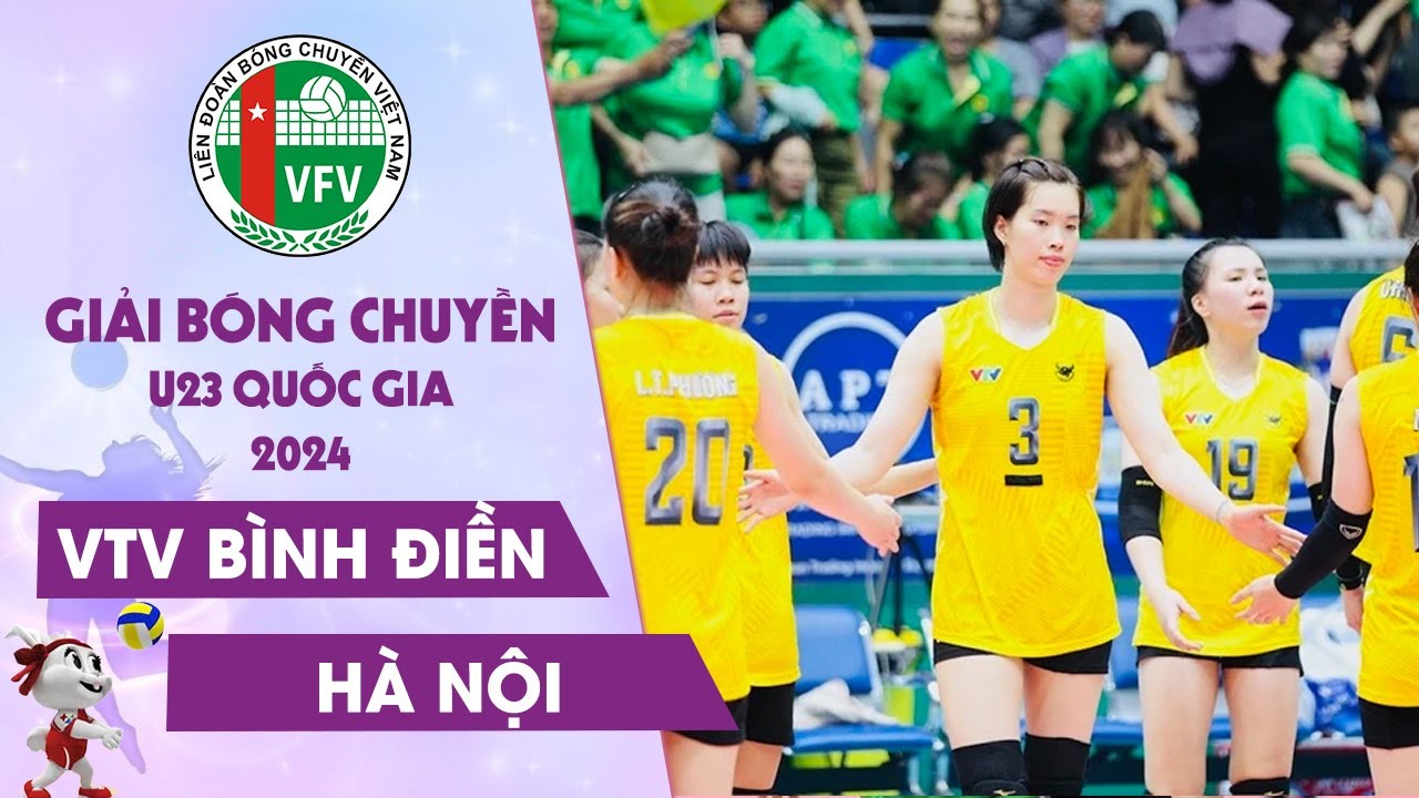 Full HD | VTV BÌNH ĐIỀN LONG AN vs HÀ NỘI | Giải Vô Địch Bóng Chuyền U23 Quốc Gia Năm 2024