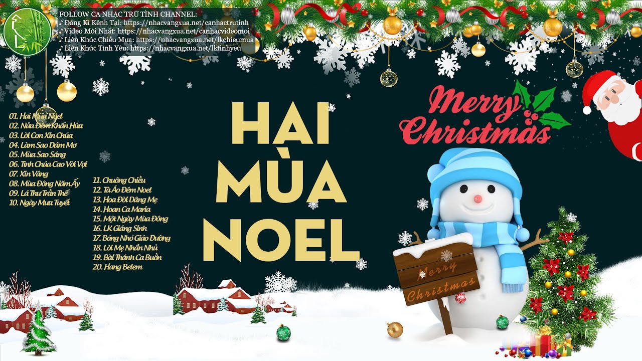 🌲Liên Khúc Nhạc Giáng Sinh Xưa, Nhạc Noel Hay Nhất 2024 | Nhạc Noel Hải Ngoại Bất Hủ Kinh Điển 2023