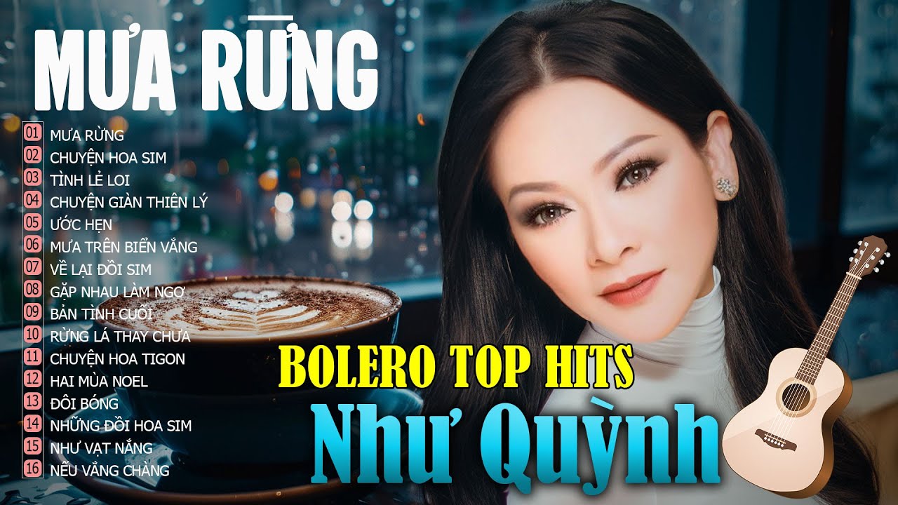 Như Quỳnh Hay Nhất - LK Mưa Rừng | Nhạc Vàng Bolero Hải Ngoại Thời 7x 8x Ai Cũng Say Đắm