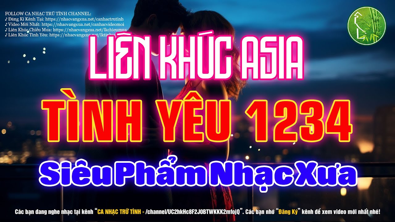 LIÊN KHÚC TÌNH YÊU 1234 - Lambada, Besame Mucho, Love Me With All Of Your Heart