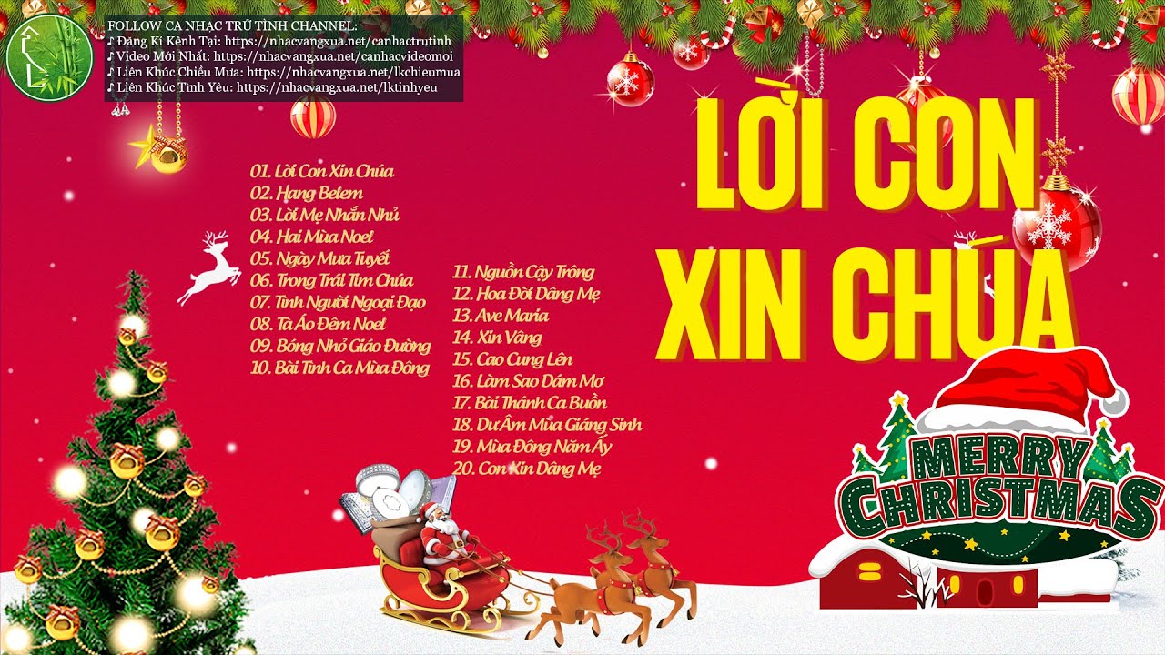 🌲Liên Khúc Nhạc Giáng Sinh Xưa, Nhạc Noel Hay Nhất 2024 | Nhạc Noel Hải Ngoại Bất Hủ Kinh Điển 2023