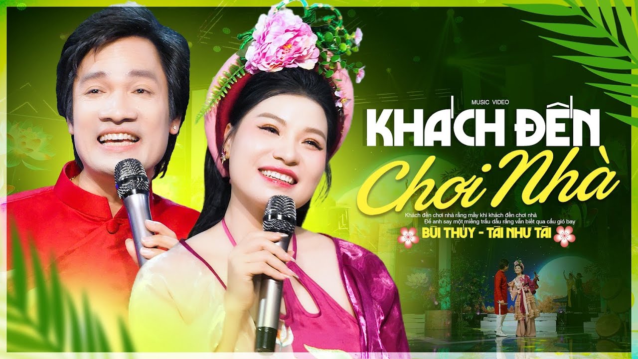 Khách Đến Chơi Nhà - Bùi Thúy & Từ Như Tài | Hát Quan Họ Liền Anh Liền Chị Khiến BAO NGƯỜI U MÊ, 4K