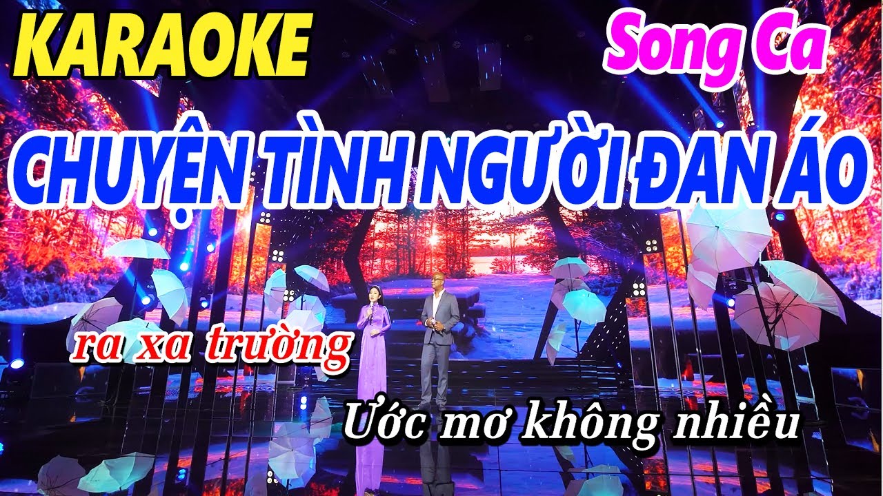 Chuyện Tình Người Đan Áo Karaoke Song Ca Dễ Hát - Beat Chuẩn Thúy Hà & Randy