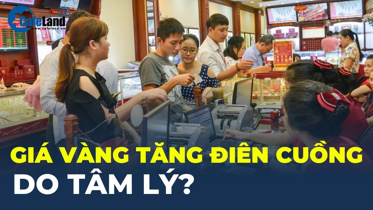 Giá vàng tăng 'ĐIÊN CUỒNG' do TÂM LÝ NGƯỜI DÂN? | CafeLand