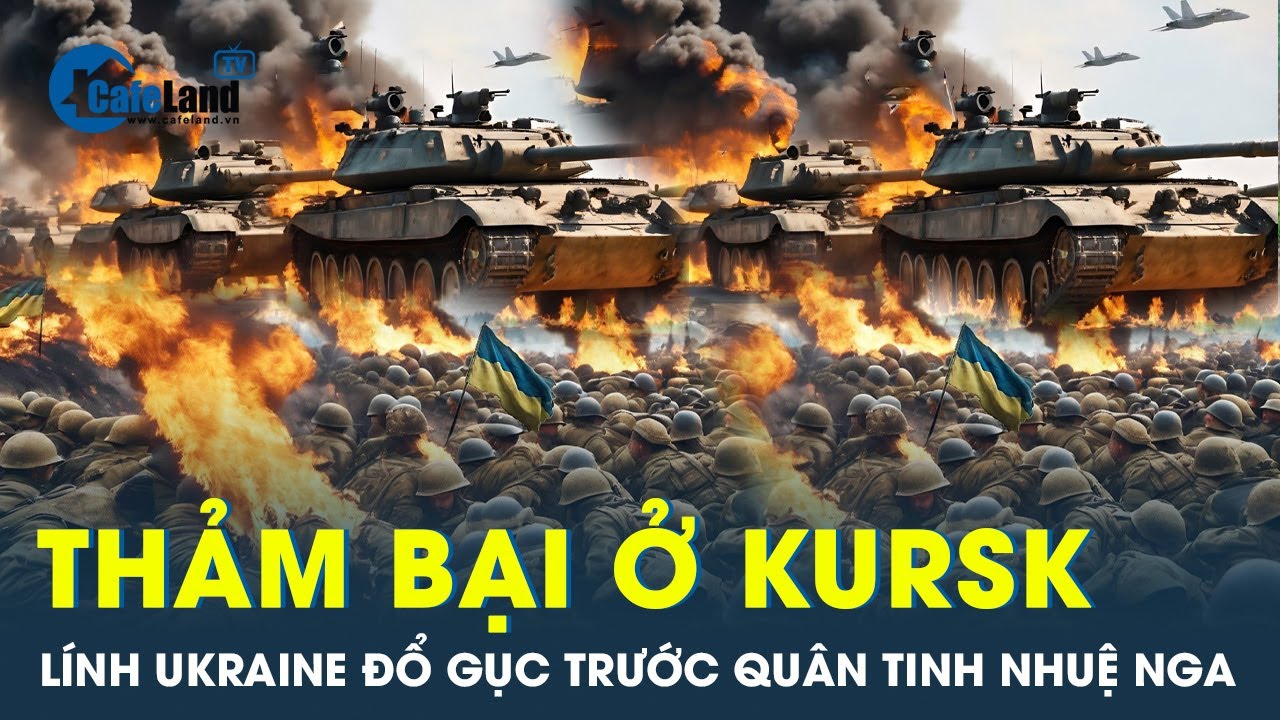 Lính Ukraine ở Kursk thành bia hứng đạn quân tinh nhuệ Nga  | Cafeland