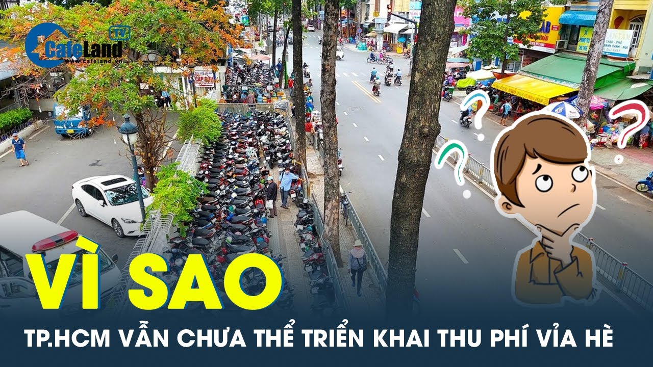 Thu phí sử dụng vỉa hè: TP.HCM vẫn “chật vật”? | CafeLand