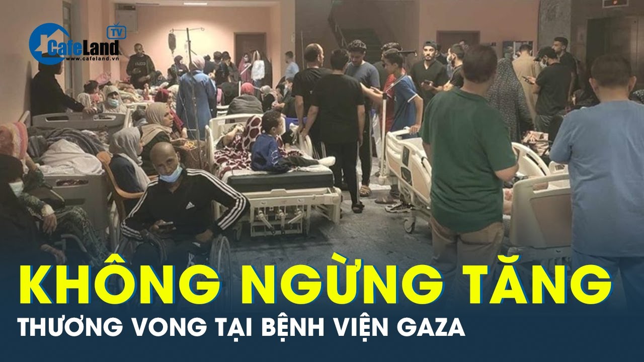 Nạn nhân thương vong tăng vọt khi Israel tấn công bệnh viện Gaza | CafeLand