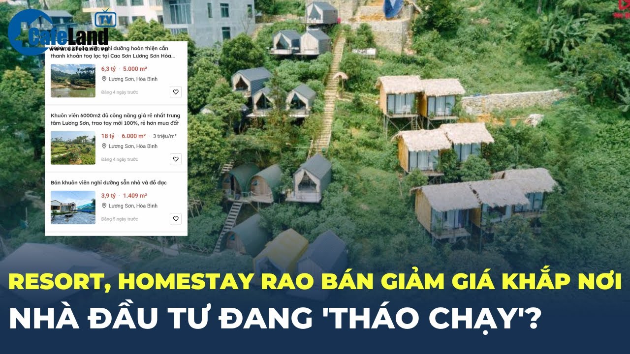 Resort, homestay RAO BÁN GIẢM GIÁ khắp nơi, phải chăng làn sóng 'THÁO CHẠY' đang diễn ra? | CafeLand