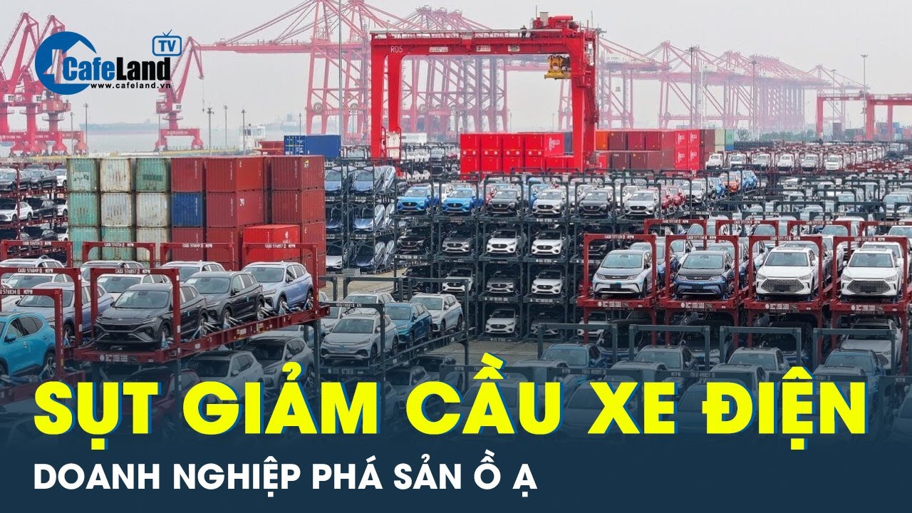 Trung Quốc khủng hoảng: Xe điện giảm cầu, doanh nghiệp lần lượt đóng cửa | Cafeland