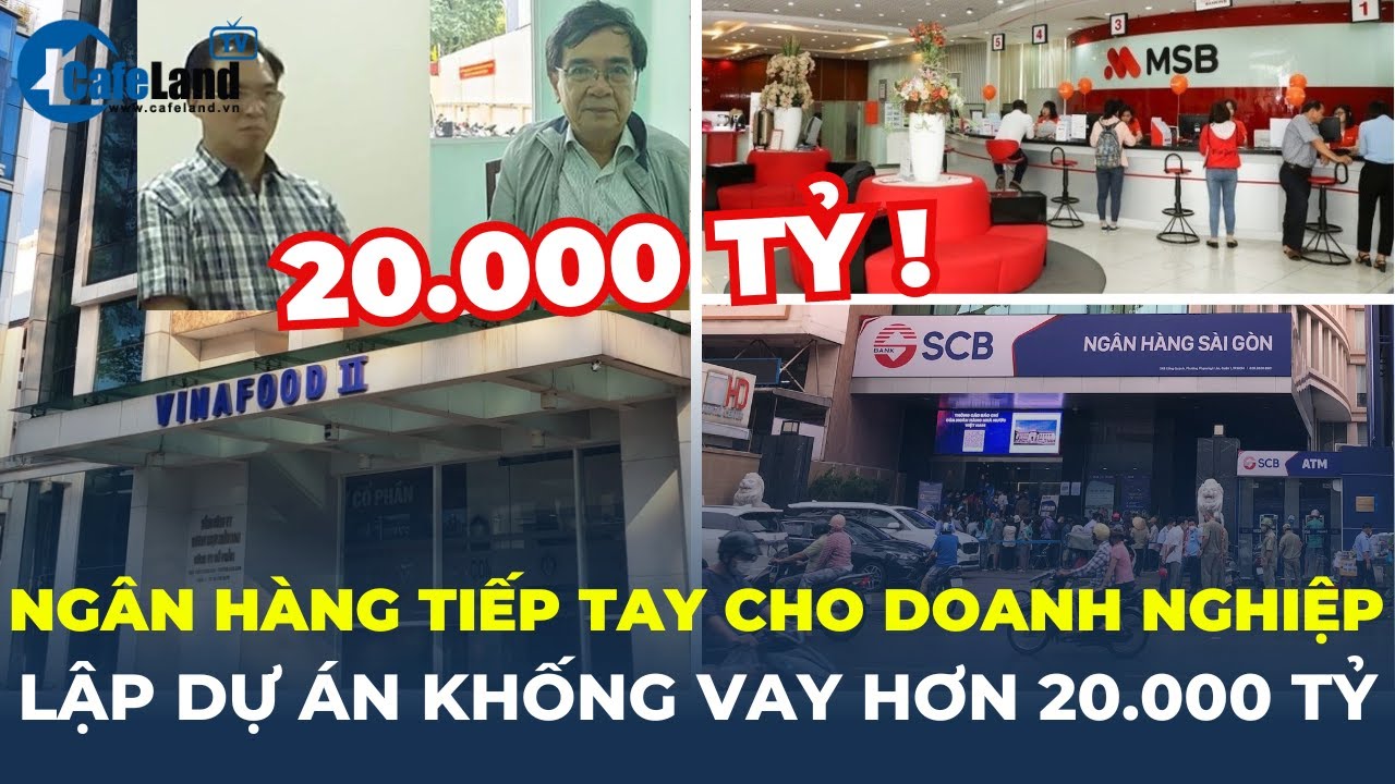 Ngân hàng TIẾP TAY cho doanh nghiệp lập DỰ ÁN KHỐNG vay hơn 20.000 TỶ ĐỒNG? | CafeLand