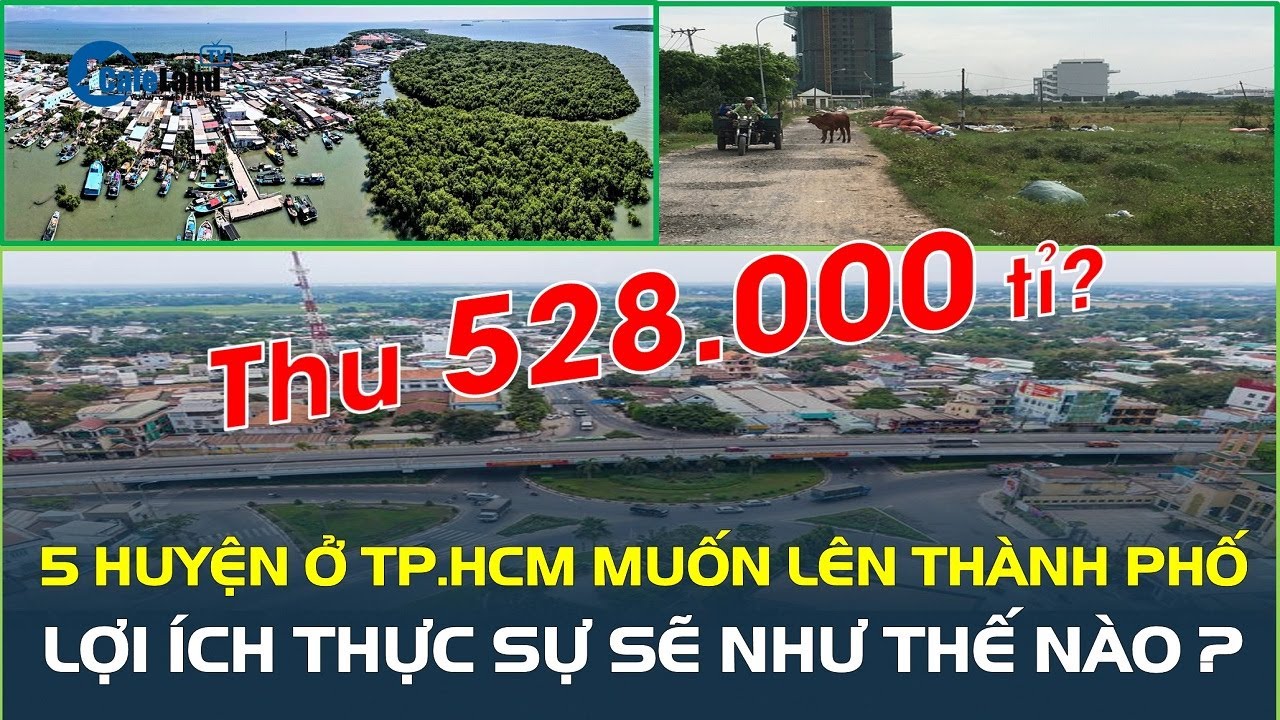 5 huyện ở TP.HCM muốn lên thành phố: Lợi ích thực sự sẽ như thế nào? | CafeLand