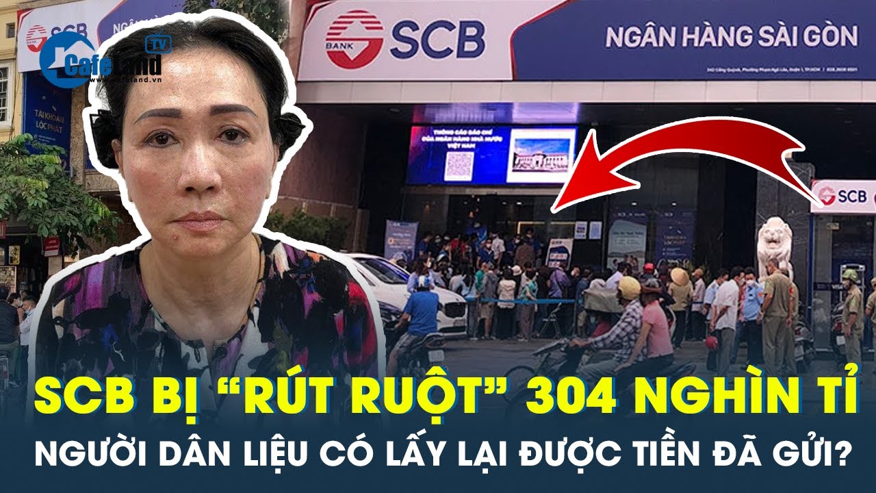 Hàng trăm tỉ của ngân hàng SCB bị chiếm đoạt, người dân liệu có lấy lại được tiền? | CafeLand