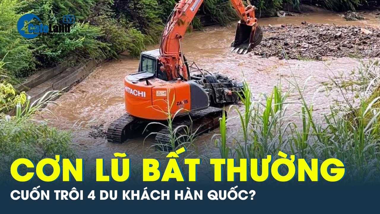 4 du khách Hàn Quốc tử nạn ở làng Cù Lần: Cơn lũ bất thường | CafeLand