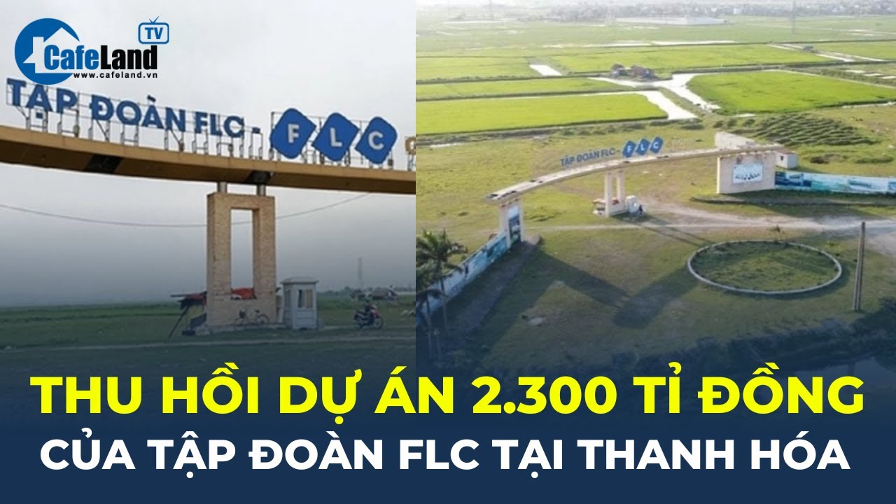 Bản tin: Thu hồi dự án 2.300 tỉ đồng tai tiếng của Tập đoàn FLC ở Thanh Hóa | CafeLand