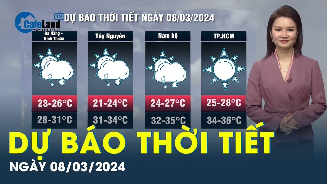 Dự báo thời tiết ngày 8/3/2024: Miền Bắc vẫn rét, miền Nam đặc biệt Đông Nam bộ nắng gay gắt