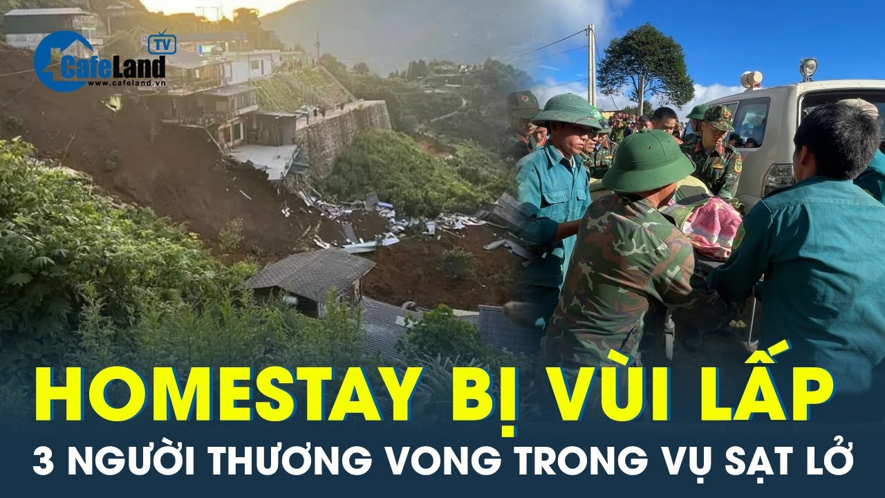 Sạt lở đất vùi lấp homestay ở Tà Xùa, 3 người thương vong | CafeLand