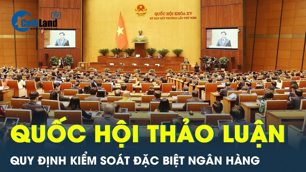 Quốc hội thảo luận về quy định kiểm soát đặc biệt khi ngân hàng bị rút tiền hàng loạt | CafeLand