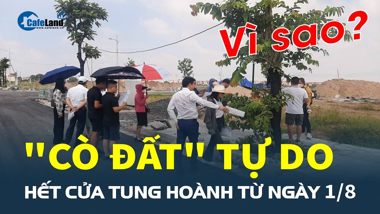 Vì sao "CÒ ĐẤT" tự do hết cửa TUNG HOÀNH từ ngày 1/8? | CafeLand