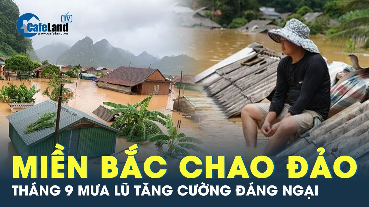 Lũ quét, sạt lở đất tàn phá miền Bắc: Dự báo tháng 9 mưa lũ tăng cường  | Cafeland