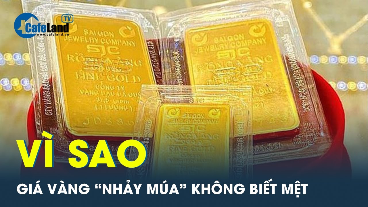 NGUYÊN NHÂN KHÔNG NGỜ: Giá vàng nhảy múa không biết mệt | CafeLand