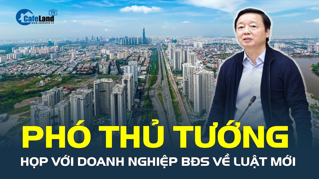 Phó Thủ tướng Trần Hồng Hà chủ trì cuộc họp “CÓ Ý NGHĨA RẤT QUAN TRỌNG” với các doanh nghiệp BĐS