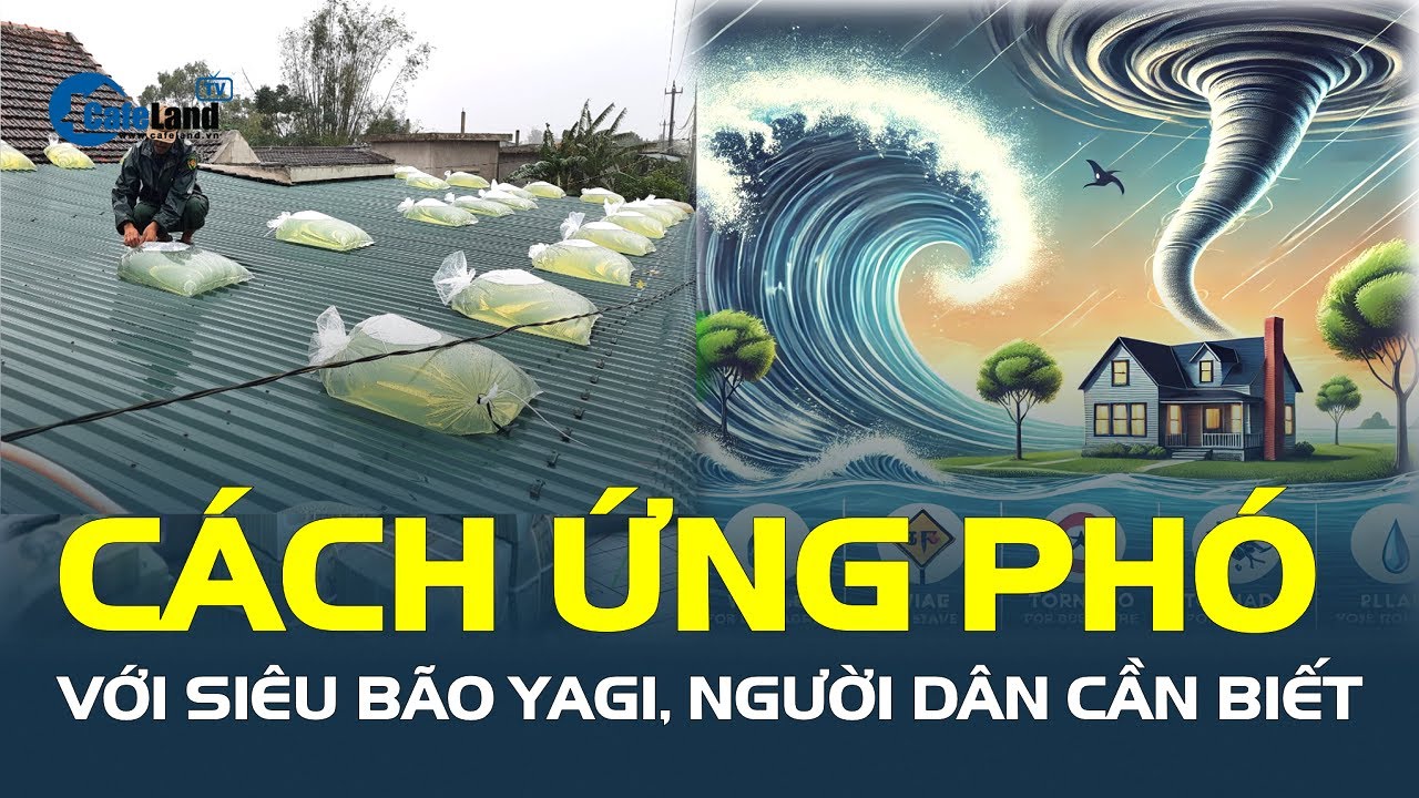 Cách ứng phó với SIÊU BÃO Yagi khi ở chung cư và nhà thấp tầng | CafeLand