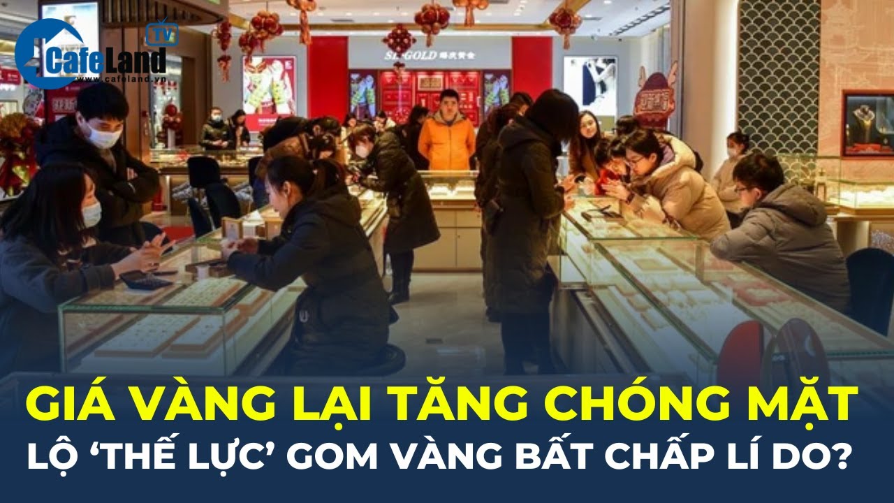 Giá vàng lại TĂNG CHÓNG MẶT, lộ "THẾ LỰC" đang Ồ ẠT gom vàng bất chấp lý do? | CafeLand