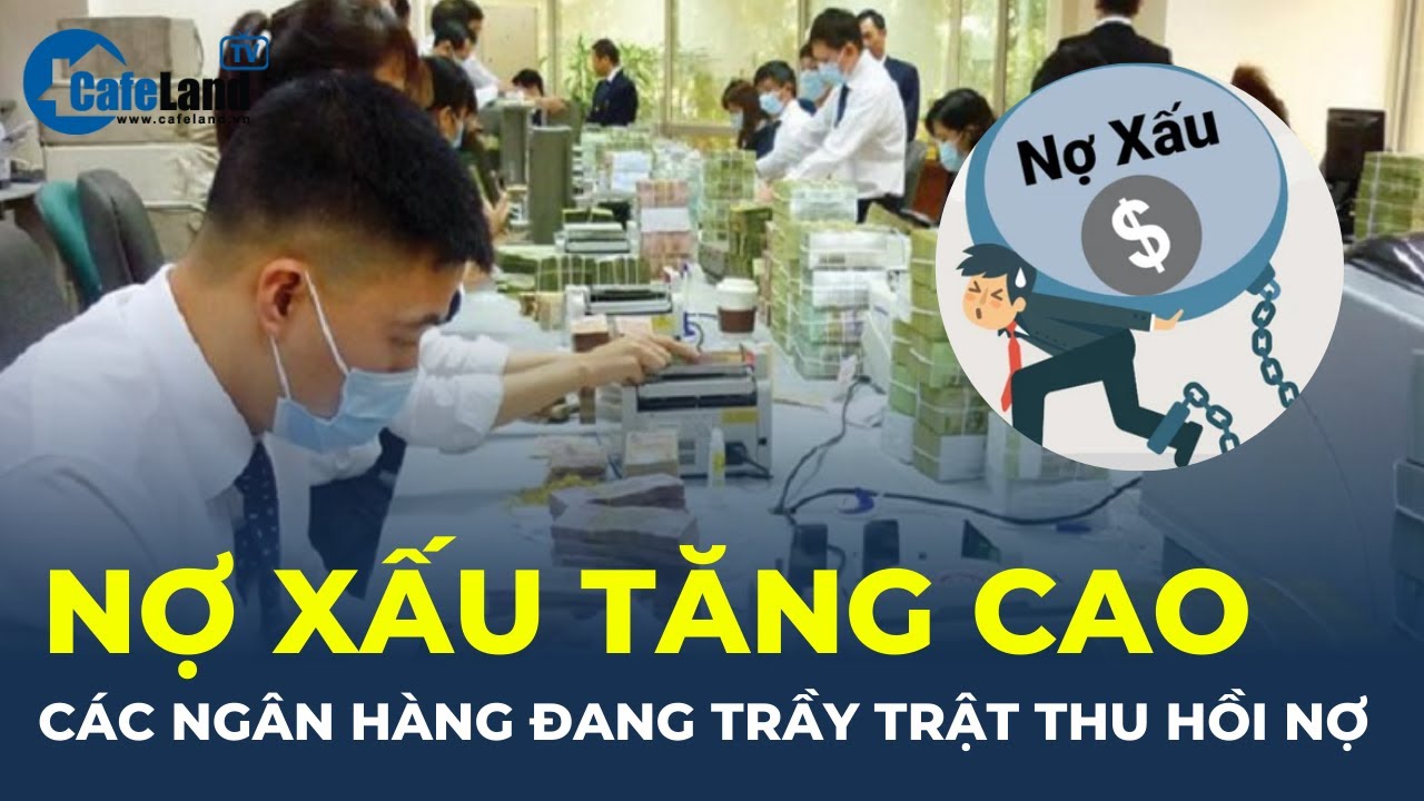 Áp lực nợ xấu tăng cao, loạt ngân hàng đang trầy trật thu hồi nợ | CafeLand