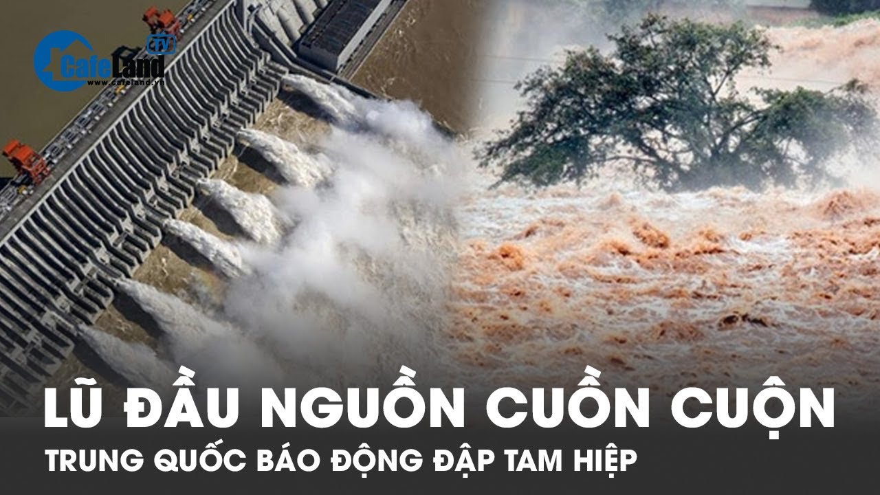 Lũ đầu nguồn cuồn cuộn đổ về, Trung Quốc họp khẩn việc xả lũ đập Tam Hiệp | Cafeland