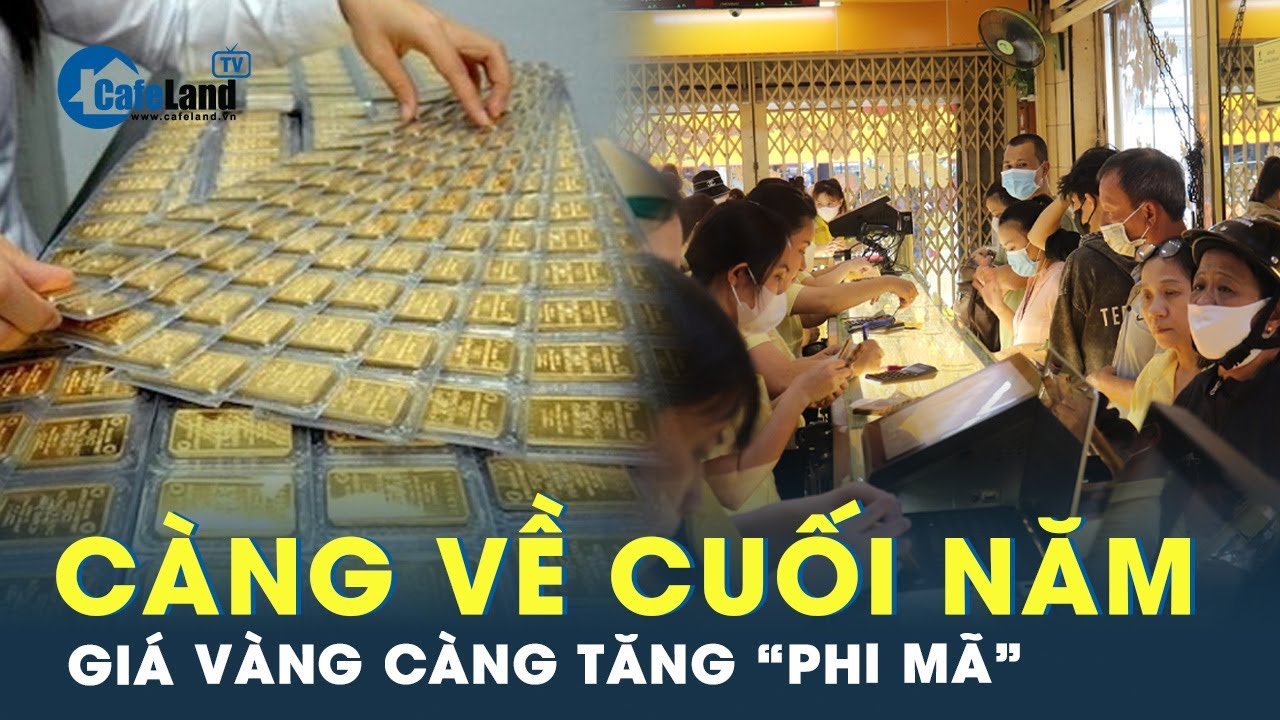 Vàng tăng giá liên tục, người dân vẫn không kìm hãm được sức mua  | Cafeland