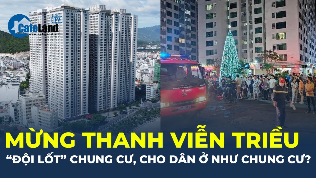 Bản tin: Mường Thanh Viễn Triều "ĐỘI LỐT" chung cư, cho dân ở như chung cư | CafeLand