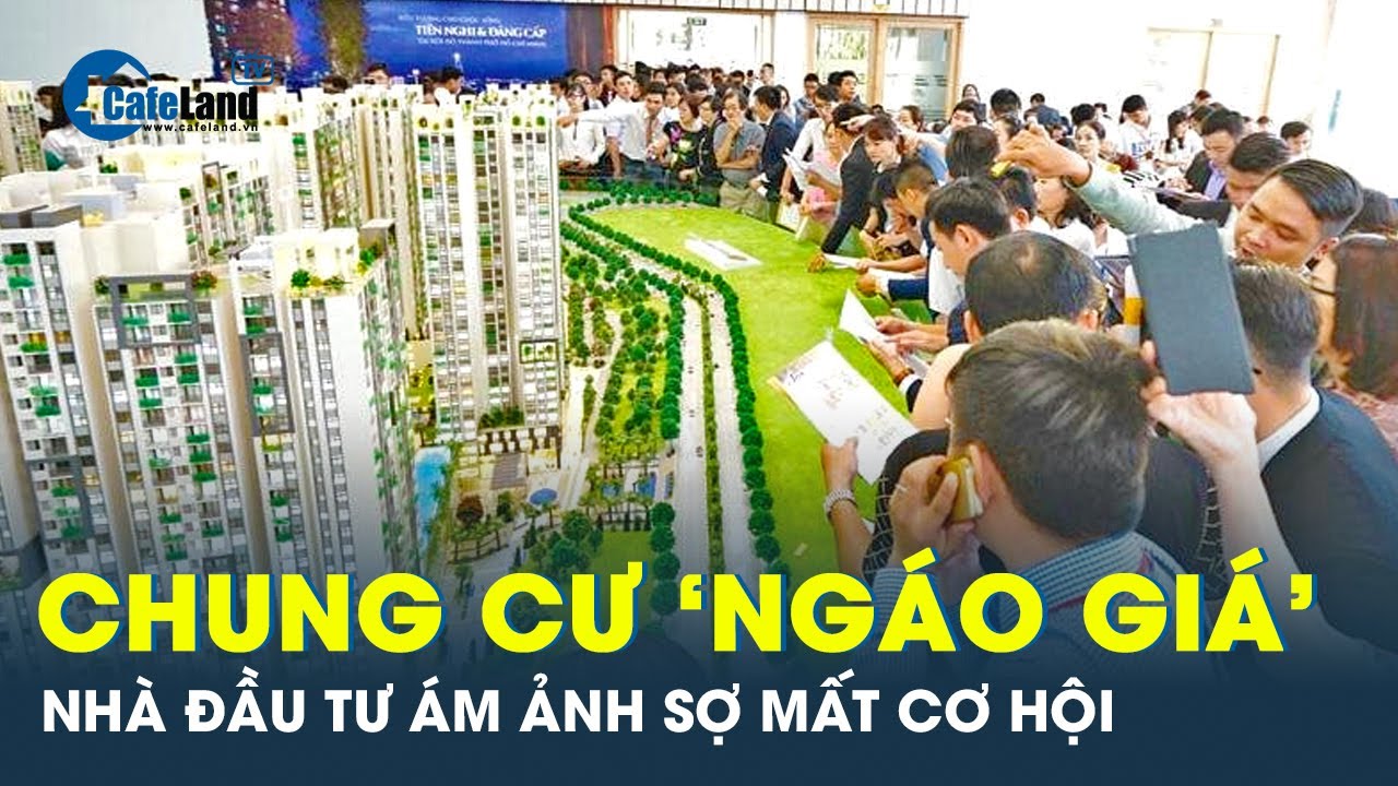 Chung cư ‘ngáo giá’, nhà đầu tư ám ảnh vì lo sợ lỡ mất cơ hội kiếm tiền khi giá tăng | Tin tức