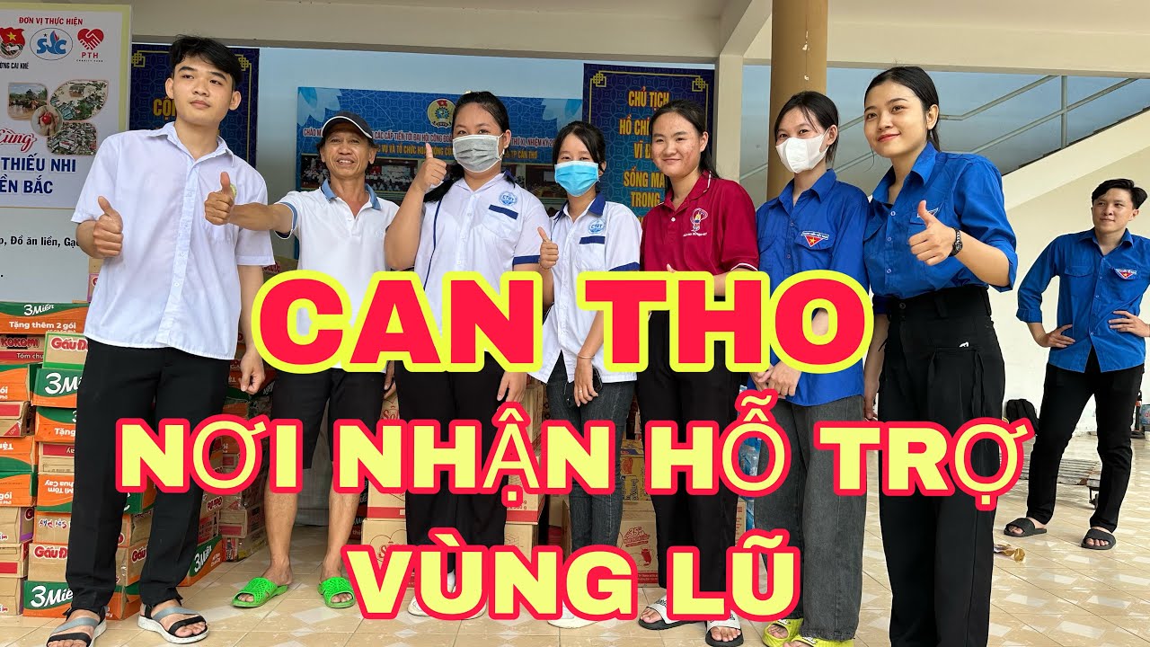 CẦN THƠ TIẾP NHẬN HỖ TRỢ HƯỚNG VẾ CÁC TỈNH BỊ LŨ LỤT🌺ngày 12-9-2024🌺cần thơ ký sự