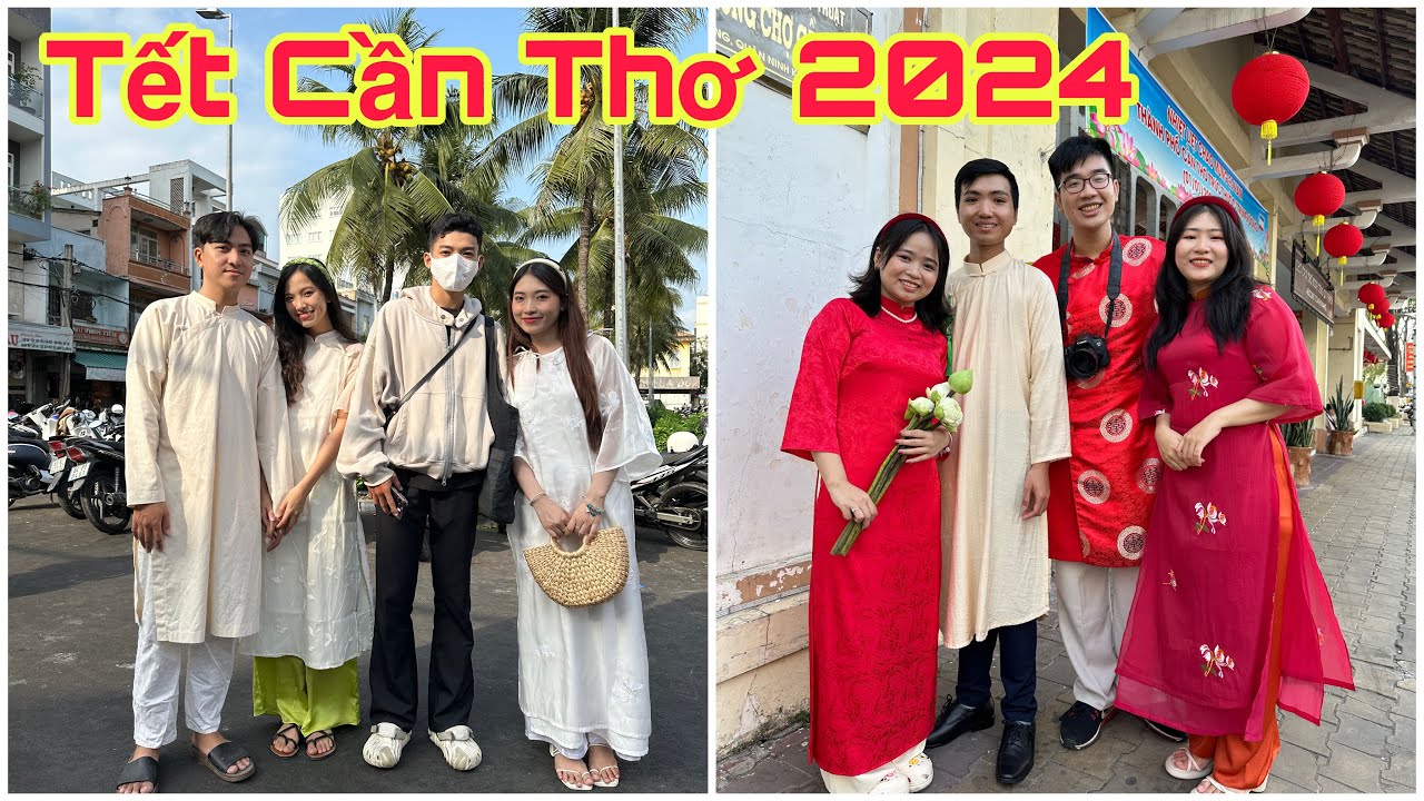 RỘN RÀNG SẮC XUÂN CẦN THƠ 2024, CÁC BẠN CHỤP ẢNH TẾT - can tho ky su