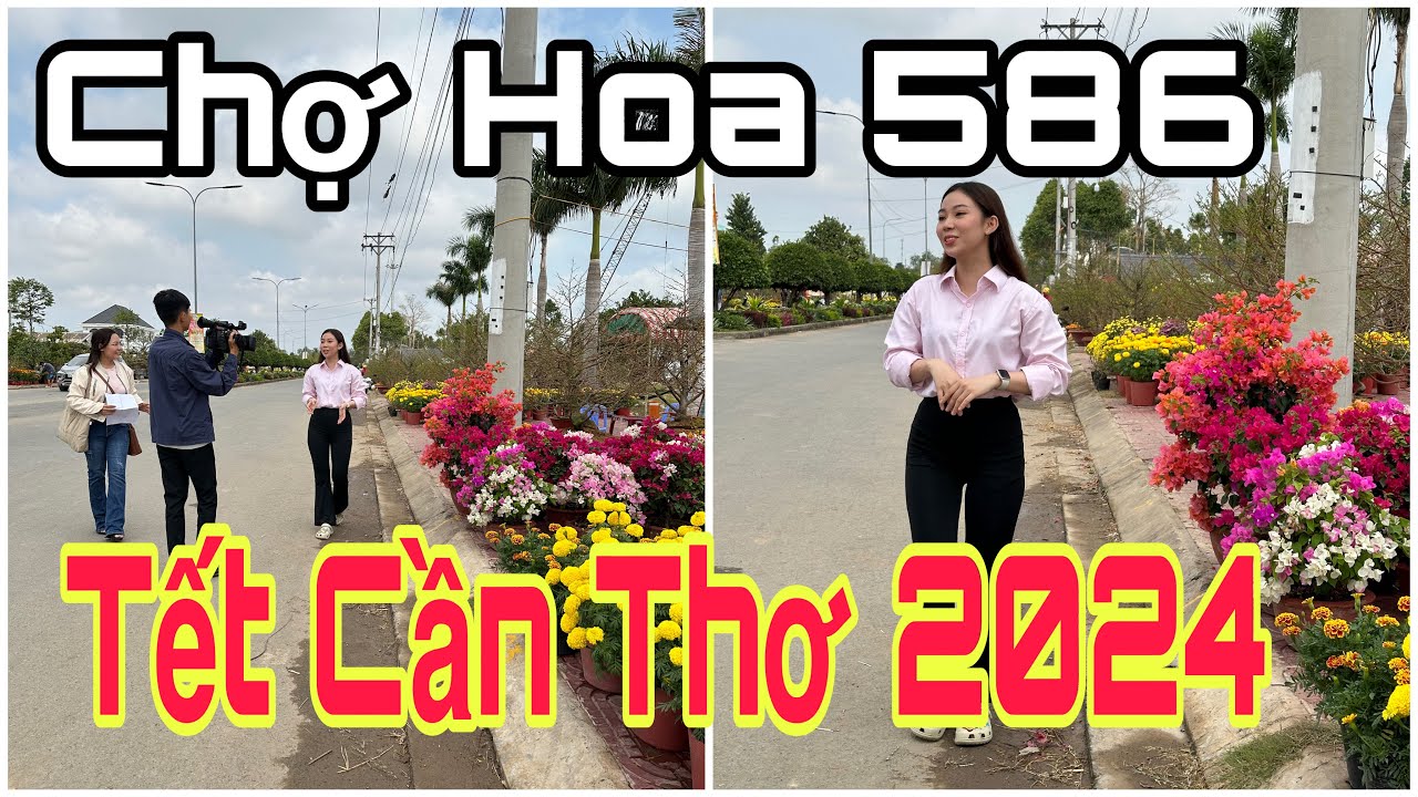 Tết Cần Thơ 2024, Chợ Tết PHÚ THỨ TP CẦN THƠ🌺4-2-2024🌺cần thơ ký sự