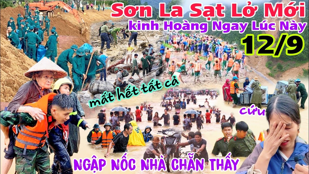 Trực Tiếp Hãi Hùng Sạt Lỡ Mới Ở Sơn La ngay lúc này mất hết tất cả nhiều nơi ngập chẵn còn nốc nhà