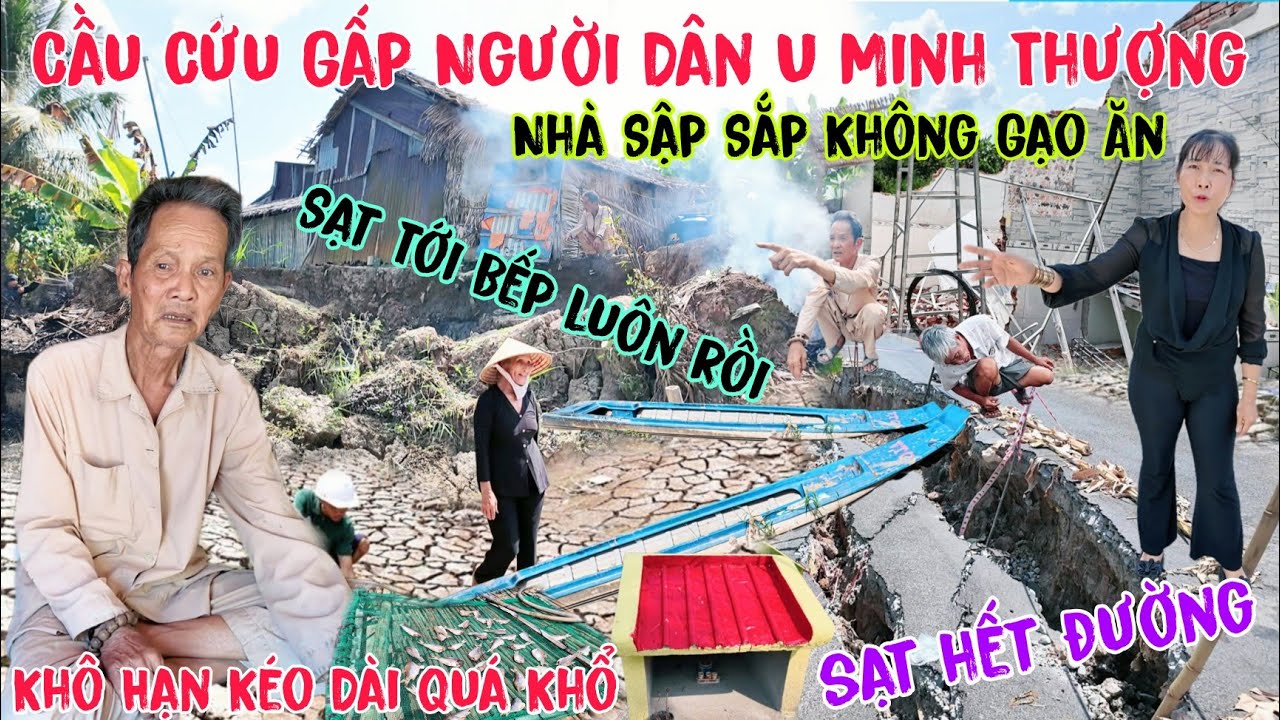 Báo Động Người Dân Cầu Cứu Gấp Sạt Nhà đường sắp trụ không nổi nhìn cảnh thảm sầu chưa từng có