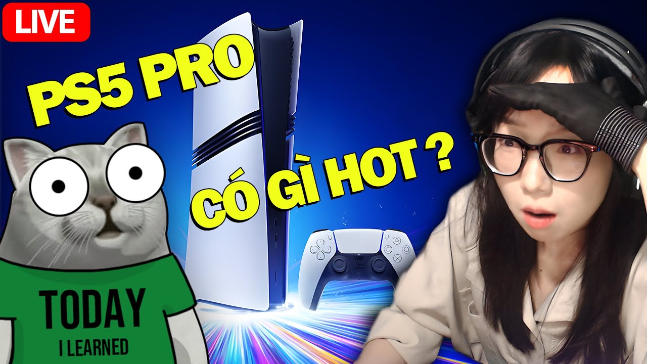 🔴REACTION VÀ BÀN LUẬN VỀ PS5 PRO SẮP RA MẮT CÓ GÌ HOT ? w/@PhânTíchGame @ChangDoran2k  @Bi Nắc