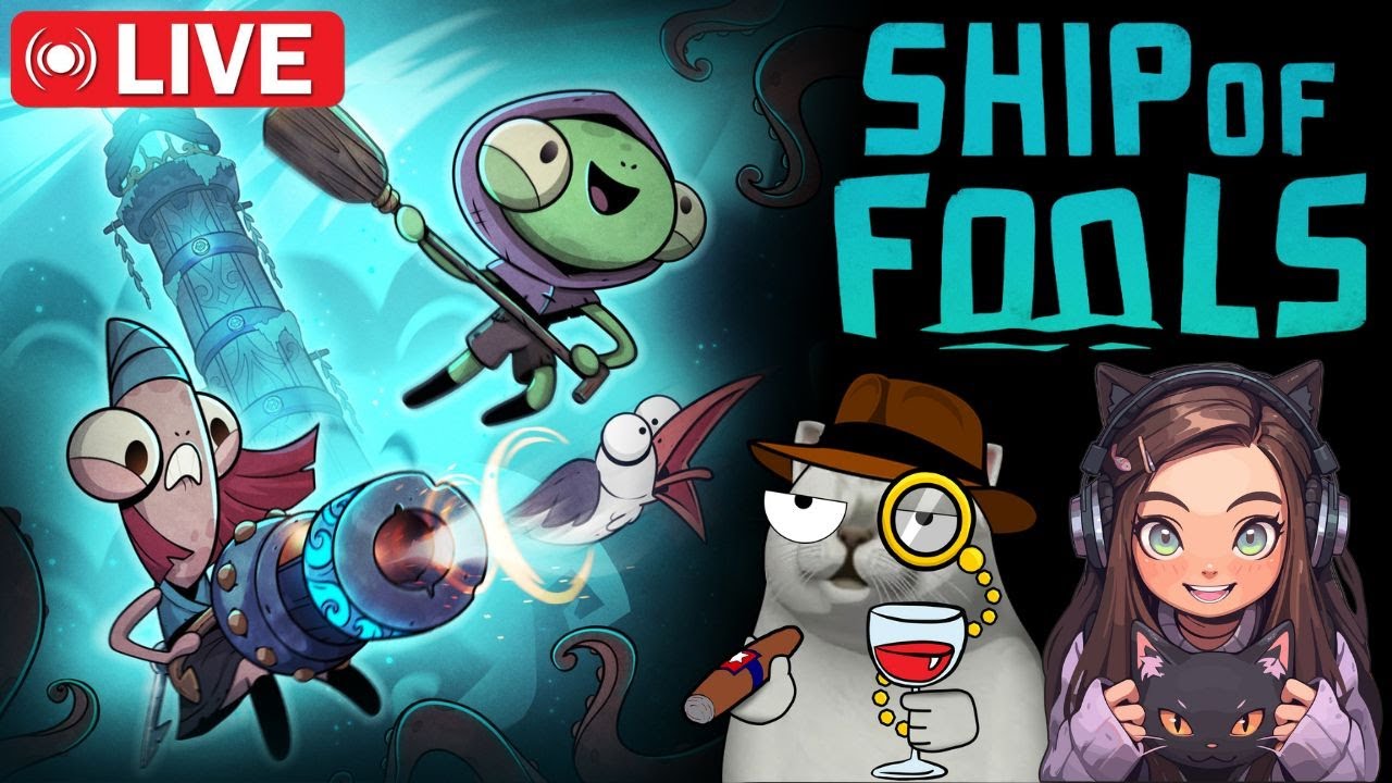 Cùng @PhanTichGame  Chơi Ship of Fools - Tựa Game Roguelike Co-op 2 Người Cực Vui!