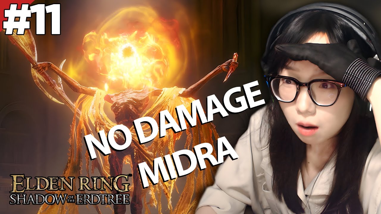 🔴ELDEN RING Shadow of the Erdtree DLC #11 - NO DAMAGE MIDRA LORD OF FRENZIED FLAME THUI