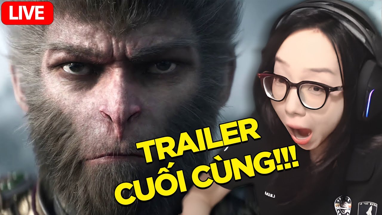 🔴REACTION Black Myth: Wukong - Trailer Cuối Cùng  w/ @PhânTíchGame